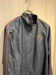 adidas ナイロン トラックジャケット 2色 ライン アディダス Y2Kのサムネイル