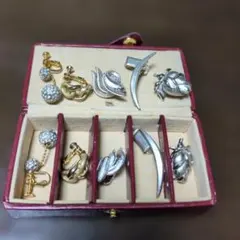 イヤリングセット（5セット） 収納ケース付き