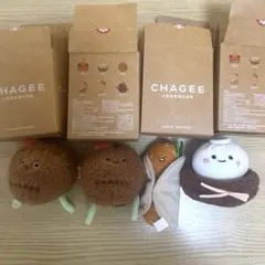 CHAGEE マスコット　4個セット　小籠包　中華料理　ナタ2 哪吒 食べ物