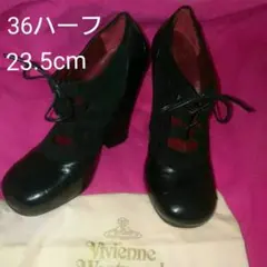 ヴィヴィアンウエストウッド♥デザインパンプス♥サイズ・36ハーフ♡ 黒 新品