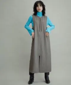 アダムエロペ2WAYジップジャンパースカート