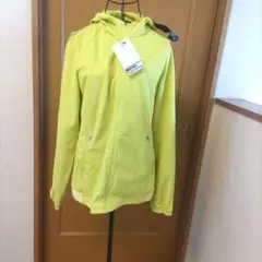 新品タグ付き ルコック パーカー O LL XL ネオン イエロー フルジップ