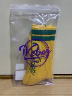 Keboz イエロー ロングソックス　25cm〜28cm