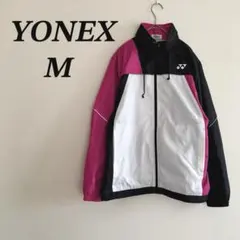 YONEX ウインドブレーカー M 白ピンク ナイロンジャケット スポーツウエアのサムネイル