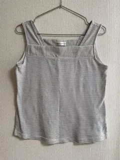 ストライプタンクトップ