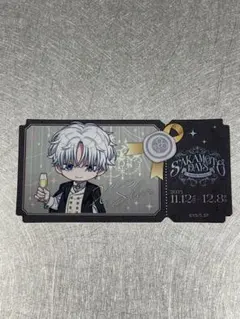 サカモトデイズ アモカフェ チケット風ステッカー スラー X