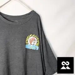 Buc-ee's　USA企業Tシャツ　バックプリント　オーバーサイズ　チャコール