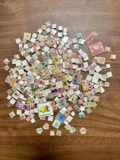 タイルシール　大量　まとめ売り　ハローキティ　他　平成レトロ　シール交換