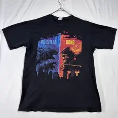【Godzilla vs. Kong】ゴジラvsコング バイカラーTシャツ