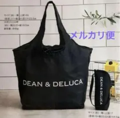 DEAN＆DELUCA レジカゴバッグ ＆保冷ボトルケース ブラック ［新品］のサムネイル