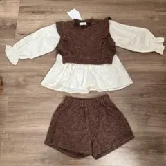 100 チュニック　ショートパンツ　セットアップ