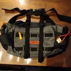 NAAKRUMIAR ボディバッグ グレー/ブラック