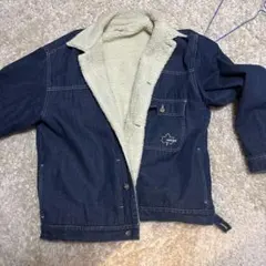 LOGOS DAYSボア付きデニムジャケット Lサイズ