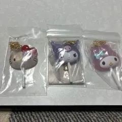 サンリオキャラクターズ カラフルキャンディチャーム 3点セット