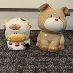 昭和レトロな貯金箱 4個セット