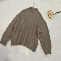 しまむら ニット タートルネック 長袖 セーター LLサイズ 大きいサイズ