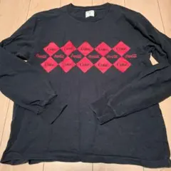 ※希少※　Champion Cokeロゴ 長袖Tシャツ M黒