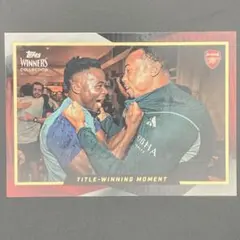 winners collection Arsenal 優勝記念カード