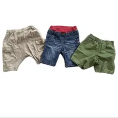 ハーフパンツ95㎝×3枚セット