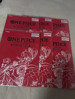 ワンピースカードゲーム プレミアムカードコレクション FILM RED 4冊