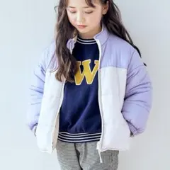 アプレレクール　リバーシブル中綿ジャケット　130