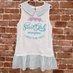 メゾピアノ 150センチ ノースリーブワンピース