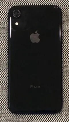 iPhone XR 本体 黒 美品 (アイフォン10R) 充電ケーブル付(新品) - メルカリ
