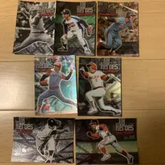 BBM Heroes プロ野球選手カード 7枚セット
