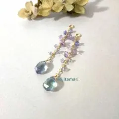 【匿名配送】フローライト 等 チャーム 蕾