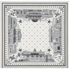 HERMES　エルメス　カレ55　パリステーション　バンダナ