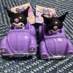 サンリオ クロミ くるま形ライトキーホルダー LED 2点セット　早い者勝ち‼️のサムネイル