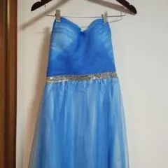 【みなみ様】ブルーカラードレス（ビジュー付き）