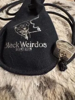 【新品未使用】black weirdos KIKI リング Black weirdos ブラック ウィドー / リング 