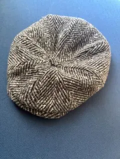 RRL キャスケット ハンチング Harris Tweed ヘリンボーン ウール