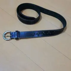 黒革ベルト