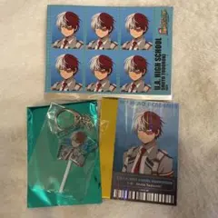 ヒロアカ オープンスクール 轟焦凍 受講記念チケット風カード 証明写真 アクキー