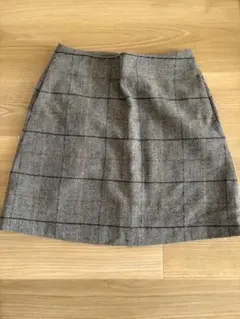 UNIQLO チェック柄 ミニスカート M
