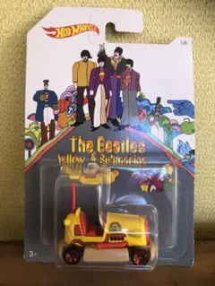 ホットウィール　ビートルズイエローサブマリン BUMPAROUND