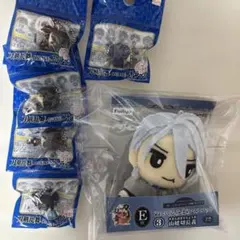 刀剣乱舞フリューくじ　E賞ぬいぐるみまめマスコット　限定こえだらいず　合計6点のサムネイル