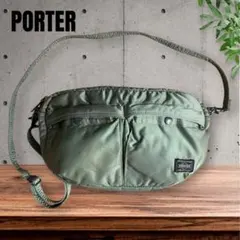 PORTER / TANKER SHOULDER BAG セージグリーン 半月型のサムネイル