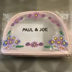 PAUL & JOE ノベルティ花柄メッシュポーチ