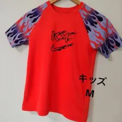 NIKE KM エムバペ 140 150 炎デザイン サッカー プラシャツ 練習