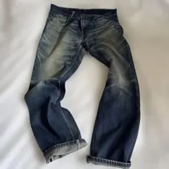 【美ヒゲ】Levi’s 502 W33 濃淡色落ち アタリ 実寸W34
