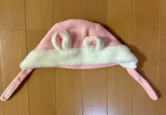 ミキハウス ウサギ耳 ベビー帽