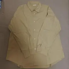 GU ブロードリラックスフィットシャツ ベージュ