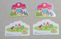 ポケモン　ぽこあポケモン　ステッカー　シール