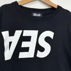 ウィンダンシー ゴットセレクション ロング tシャツ トップス ブラック ロゴ