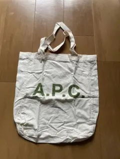 A.P.C.ロゴ ノベルティエコバッグ ホワイトのサムネイル