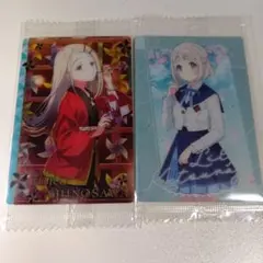 学園アイドルマスター　学マス　ウエハース　葛城リーリヤ　篠澤広　レア