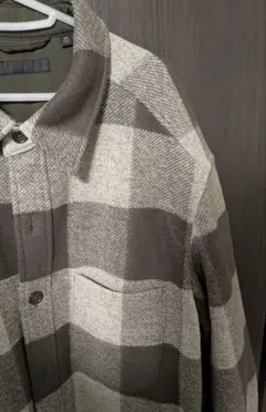 【早い者勝ち】UNIQLO　オーバーシャツジャケット　ブロックチェッのサムネイル